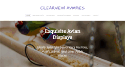 Desktop Screenshot of clearviewaviaries.com